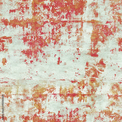 Poured plaster facade brickwork architecture damage wall