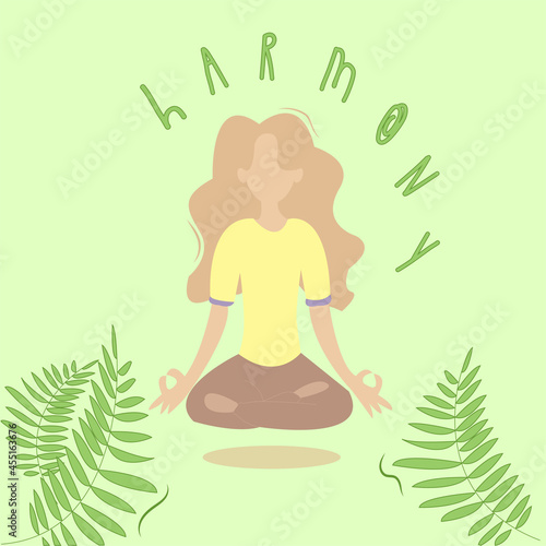 It's yoga time! Enjoy yourself! Be in harmony with body and mind!