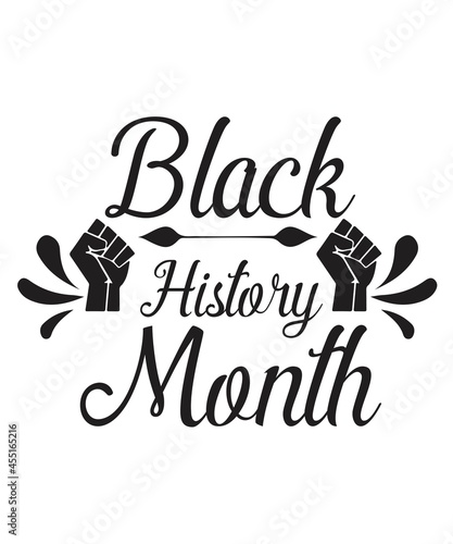 Black History Month Svg design