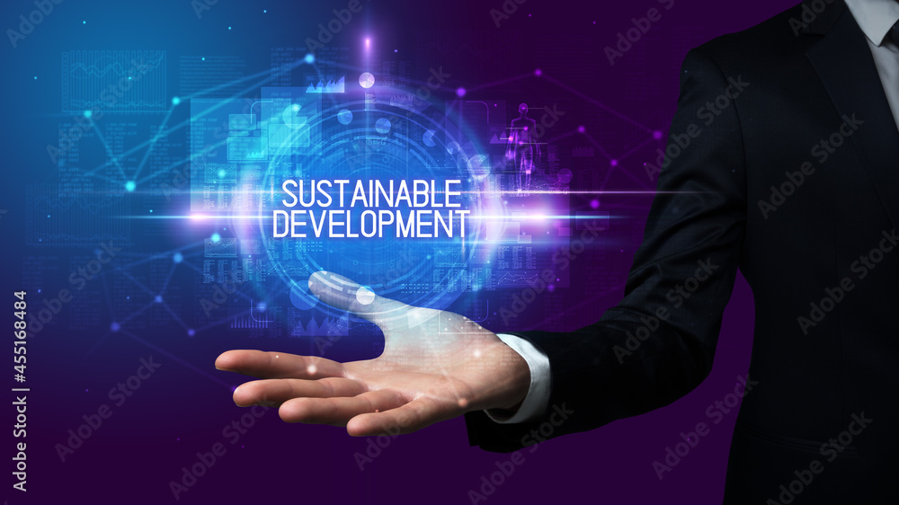 Man hand holding digital technology concept Man hand holding digital technology concept