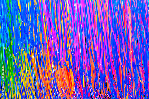 tęczowe wstążki, rainbow ribbons, colorful ribbons © kateej