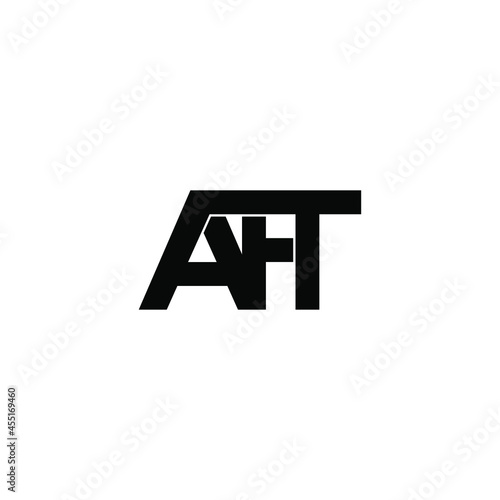 Fotótapéta aft initial letter monogram logo design