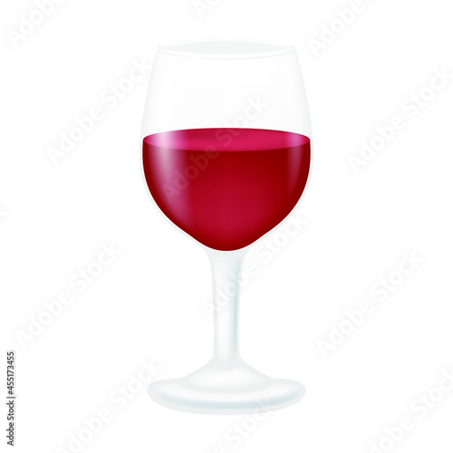 Wine Glass Emoji Icon Illustration Sign. Drink Cup Vector Symbol Emoticon Design Vector Clip Art.