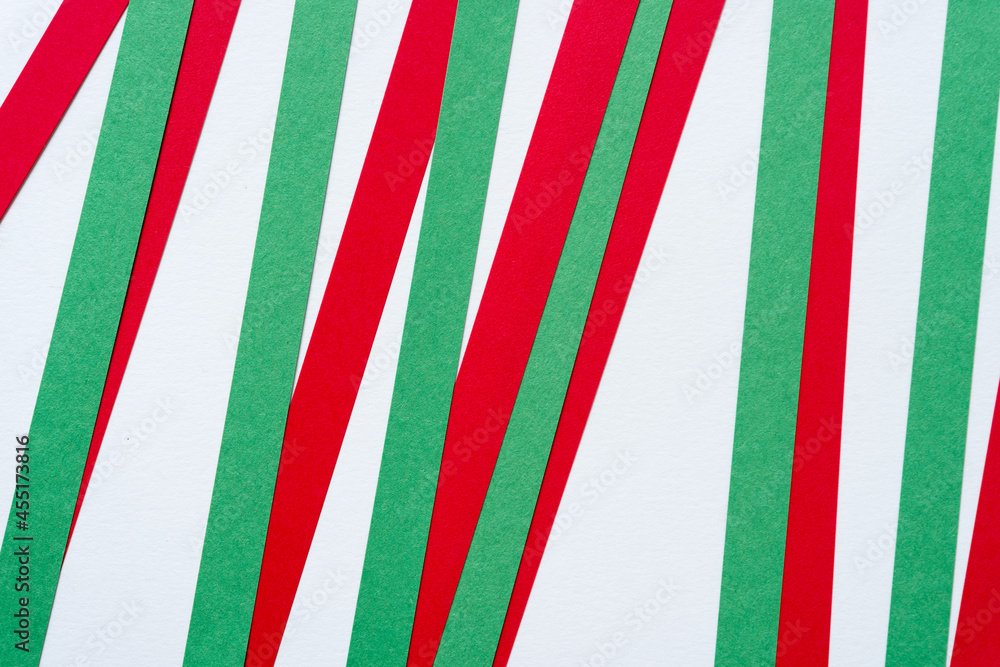 green, red and white striped background green, red and white striped background