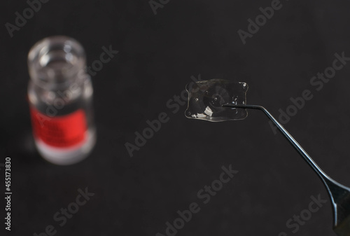 closeup photo of implantable collamer lens (ICL) for refractive error surgery photo