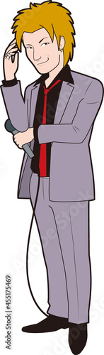 カラオケで盛り上がるチャラ男