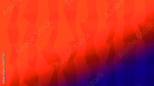 Fondo degradado en figuras triangulares