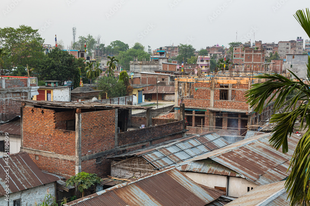 ネパール　カカルビッタの街並み