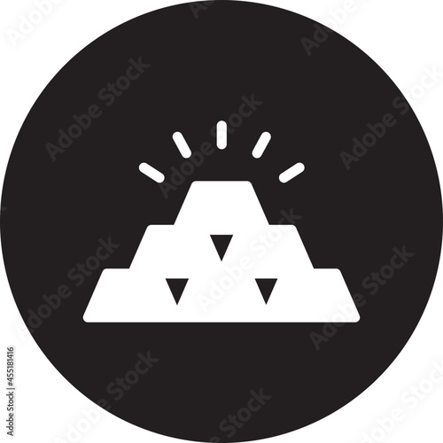 Ingots glyph icon