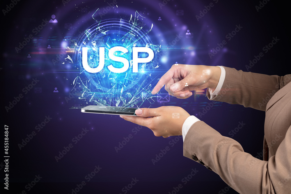 Close-up of a touchscreen with abbreviation. Close-up of a touchscreen with abbreviation.