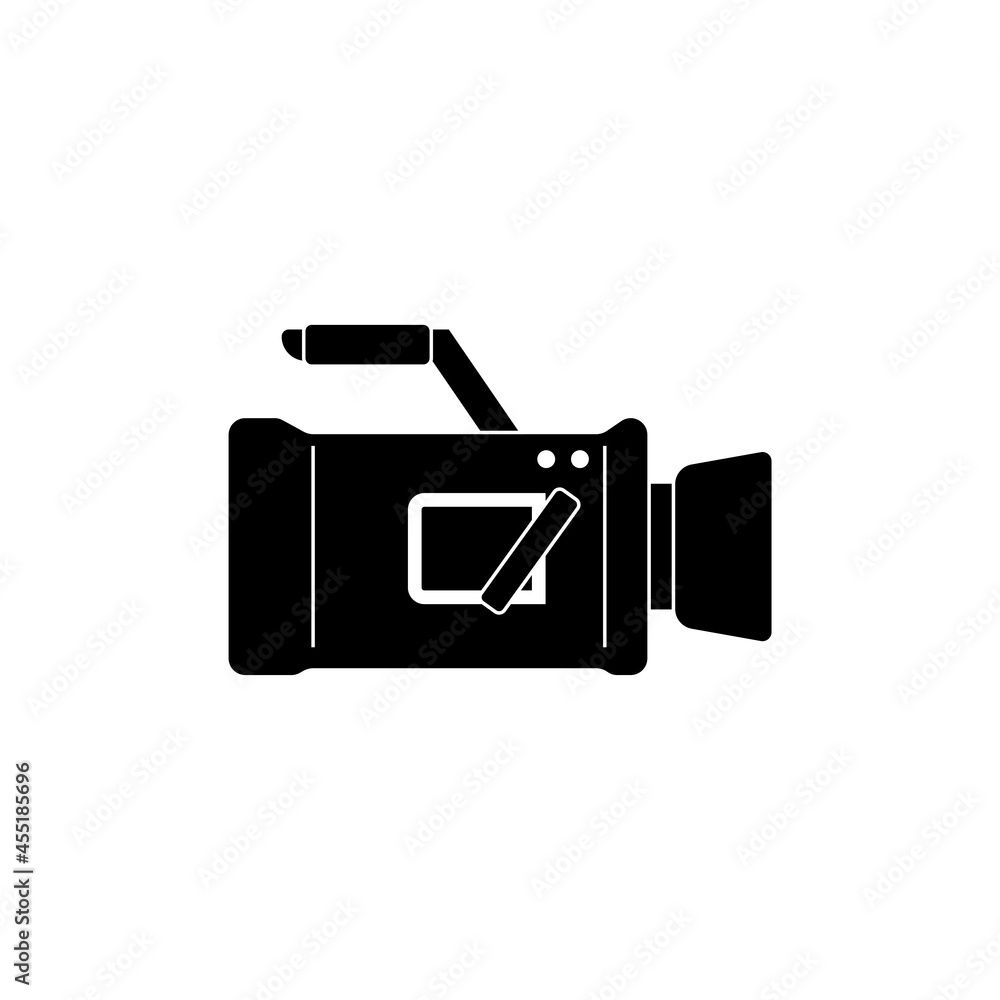 Camcorder icon design template illustration isolated Camcorder icon design template illustration isolated