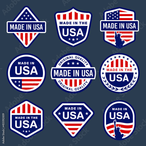 Made in USA national labels