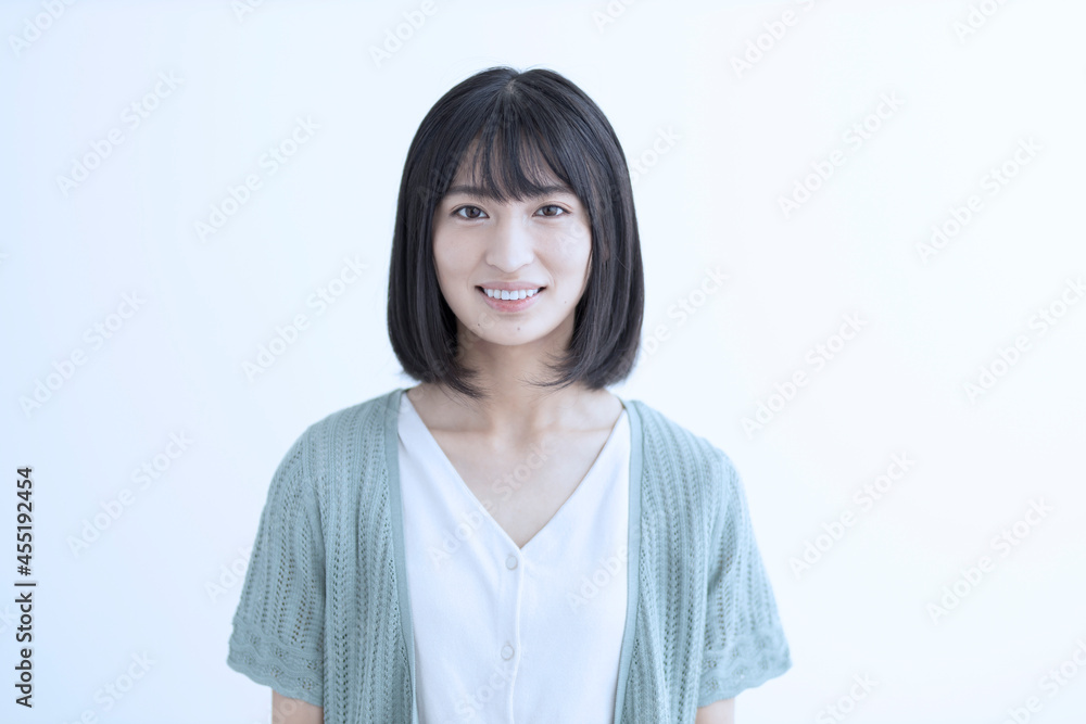 若い日本人女性のポートレート 若い日本人女性のポートレート