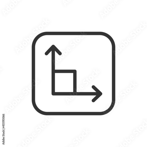 Premium math line icon for app, web and UI.