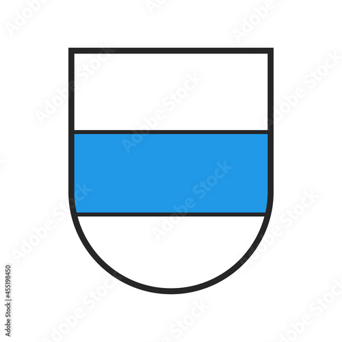 Switzerland canton flag, Swiss Zoug city emblem and crest coat of arms, vector heraldic shield. Schweiz kanton or Switzerland canton of Zoug or Zug state and city crest or armorial coat of arms badge Free Download Switzerland canton flag, Swiss Zoug city emblem and crest coat of arms, vector heraldic shield. Schweiz kanton or Switzerland canton of Zoug or Zug state and city crest or armorial coat of arms badge - GFXLoad