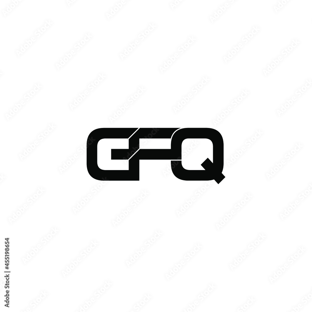 gfq initial letter monogram logo design gfq initial letter monogram logo design