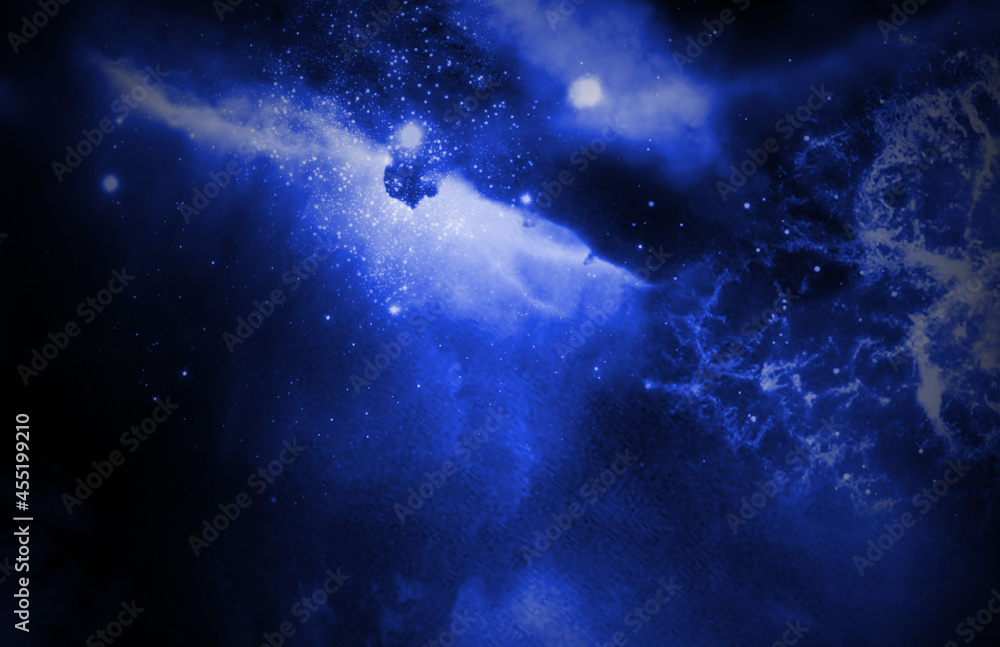 Fototapeta premium abstract colorful cosmos nebula star stars background bg wallpaper art