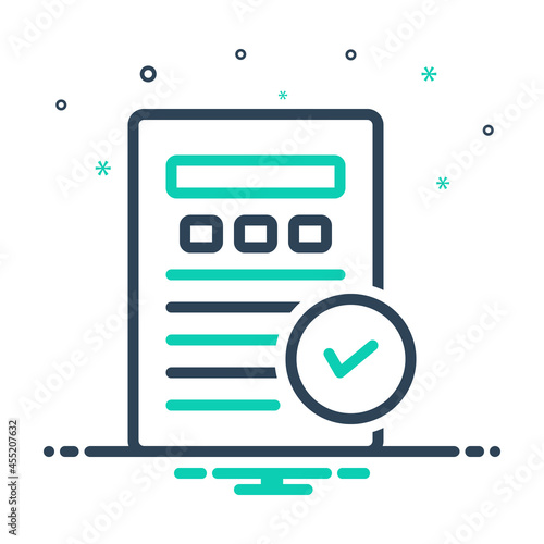 Mix icon for completion
