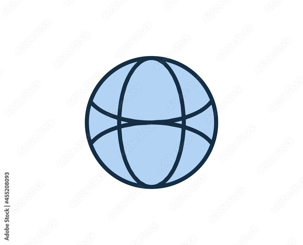 Line globe icon isolated on white background. Outline symbol for website design, mobile application, ui. Electronics pictogram. Vector illustration, editorial stroсk. Line globe icon isolated on white background. Outline symbol for website design, mobile application, ui. Electronics pictogram. Vector illustration, editorial stroсk.