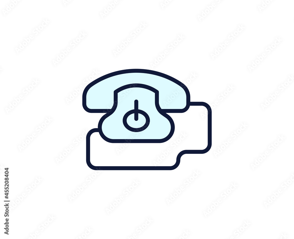 Fax line icon. Vector symbol in trendy flat style on white background. Office sing for design. Fax line icon. Vector symbol in trendy flat style on white background. Office sing for design.