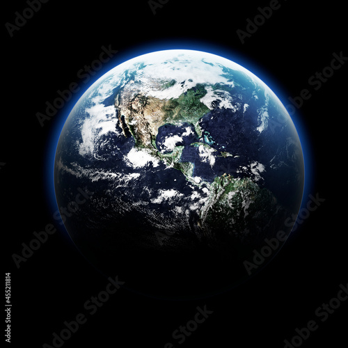 Earth - Elements of this Image Furnished by NASA