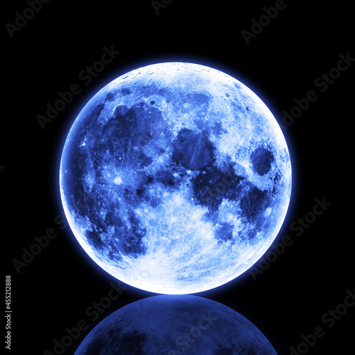 Fototapeta Naklejka Na Ścianę i Meble -  Moon - Elements of this Image Furnished by NASA