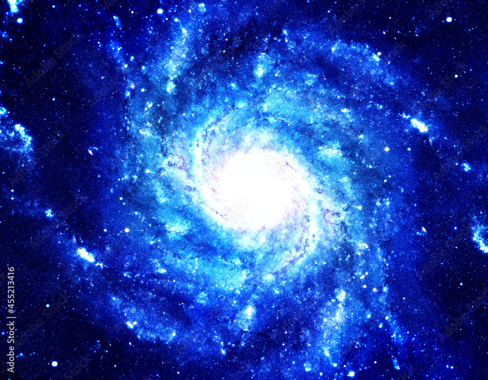 Swirl Galaxy - Elements of this Image Furnished by NASA
