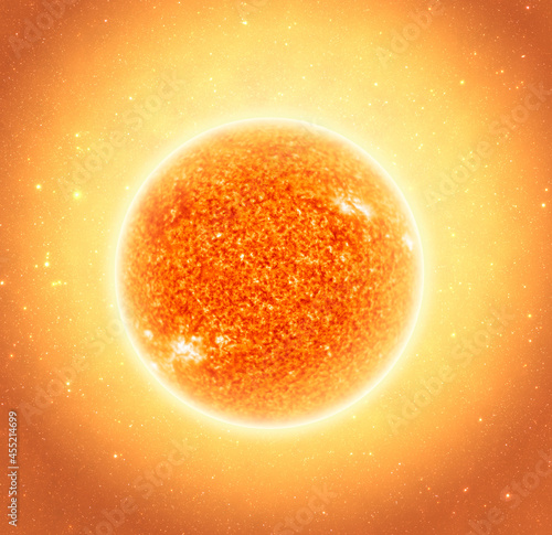 Sun - Elements of this Image Furnished by NASA