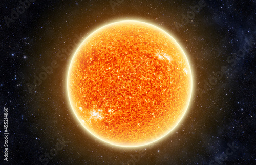 Fototapeta Naklejka Na Ścianę i Meble -  Sun - Elements of this Image Furnished by NASA
