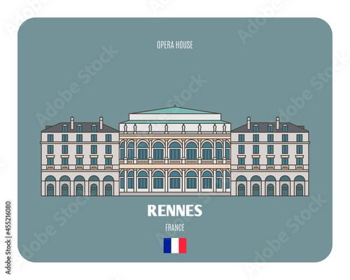 Opera House in Rennes, France