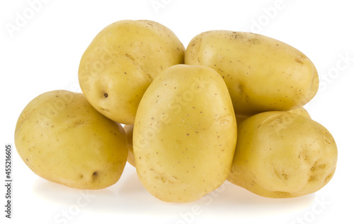 Potato isolated on white background.