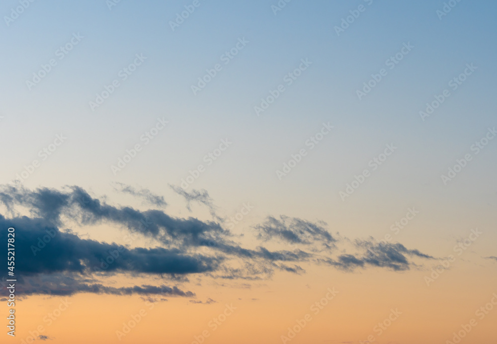 natural phenomenon the movement of clouds at sunset natural phenomenon the movement of clouds at sunset