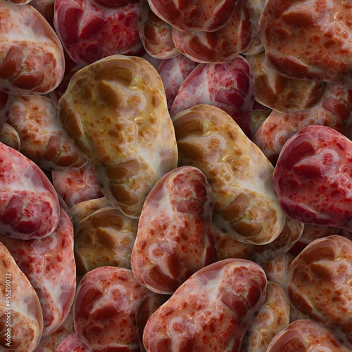 Wet sea stones background. ...