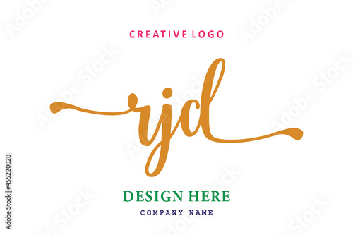 RJD lettering logo is simple, easy to understand and authoritative