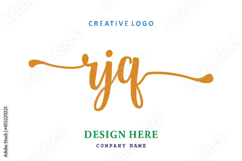 RJQ lettering logo is simple, easy to understand and authoritative