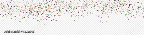 seamless confetti party background