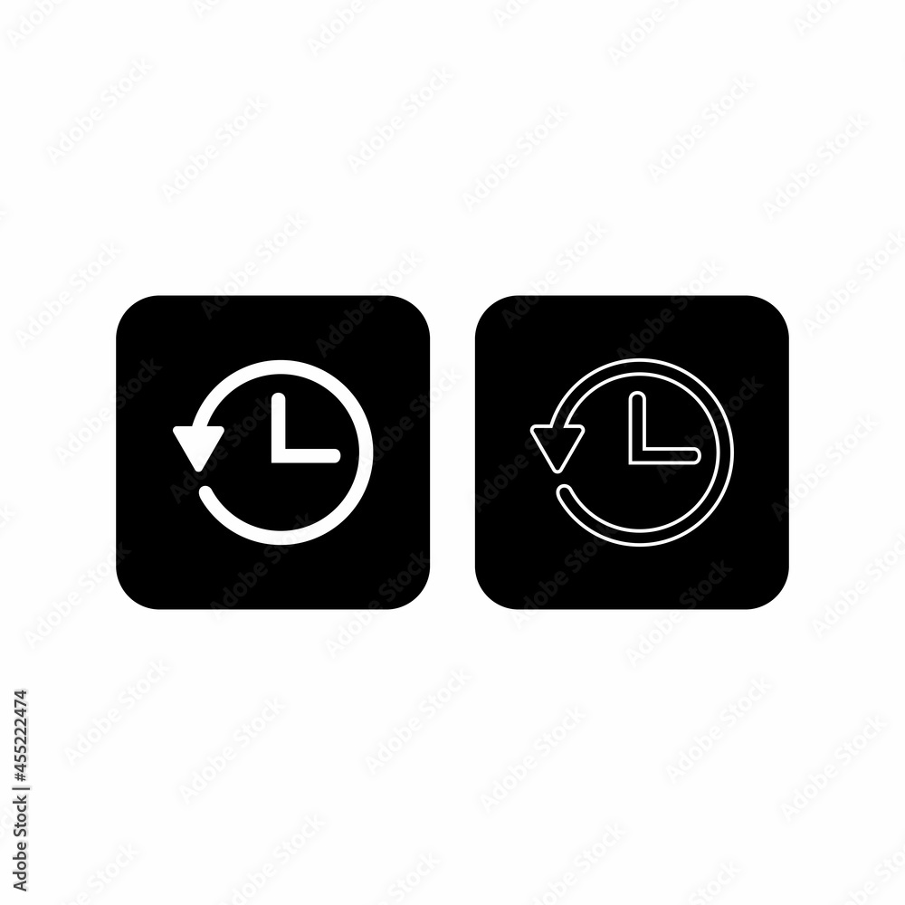 history icon, history vector for web and apps illustrations history icon, history vector for web and apps illustrations