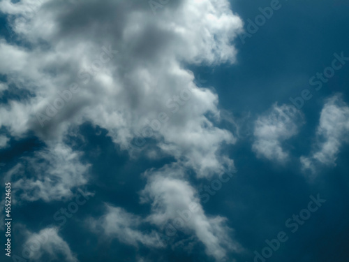 blue sky with clouds