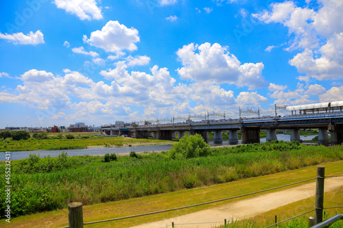 bridge over the river