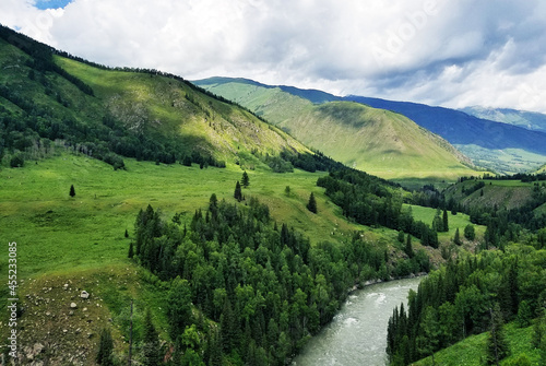 landscape in the mountains