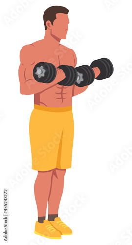 Dumbbells Fitness Training