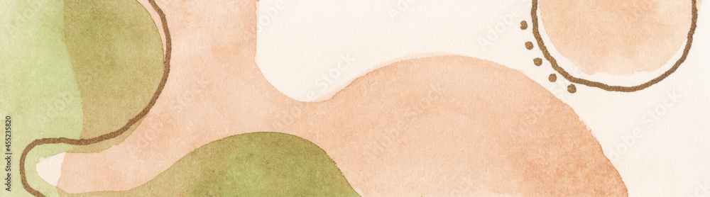 Abstract art background with watercolor stain elements. Painting brush texture decoration. Hand painted illustrations for wall decoration, postcard or brochure cover design. Abstract art background with watercolor stain elements. Painting brush texture decoration. Hand painted illustrations for wall decoration, postcard or brochure cover design.