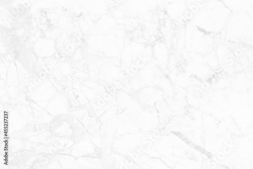 Fototapeta Naklejka Na Ścianę i Meble -  White grey marble seamless glitter texture background, counter top view of tile stone floor in natural pattern.
