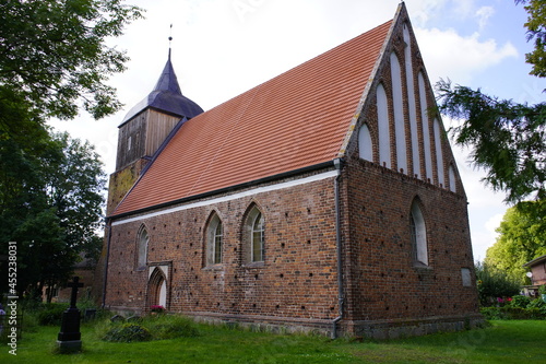 The Evangelical Lutheran Church, is a listed church building in Buchholz, a municipality in the Mecklenburg Lake District (Mecklenburg-Western Pomerania).