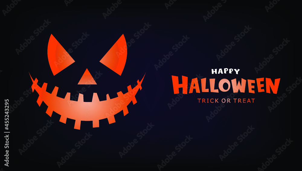 Naklejka premium Halloween background. Vector illustration. Follow other spiders patterns in my collection.