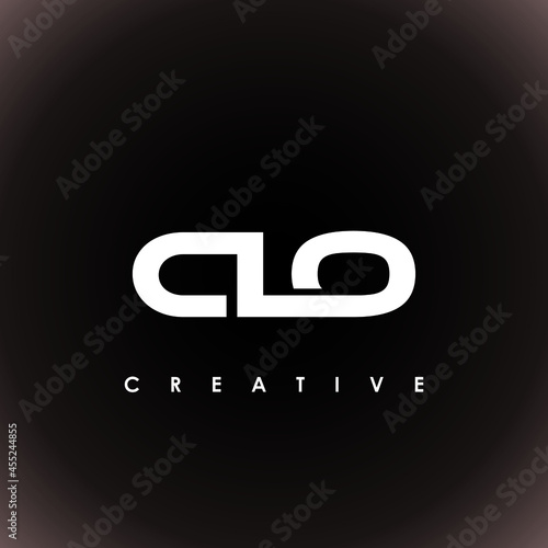 CLO Letter Initial Logo Design Template Vector Illustration