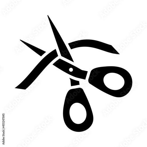 Ceremony Ribbon Cut Icon
