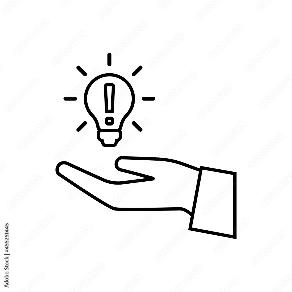 Fototapeta premium Creativity vector icon set. idea related illustration sign collection. innovation symbol or logo.