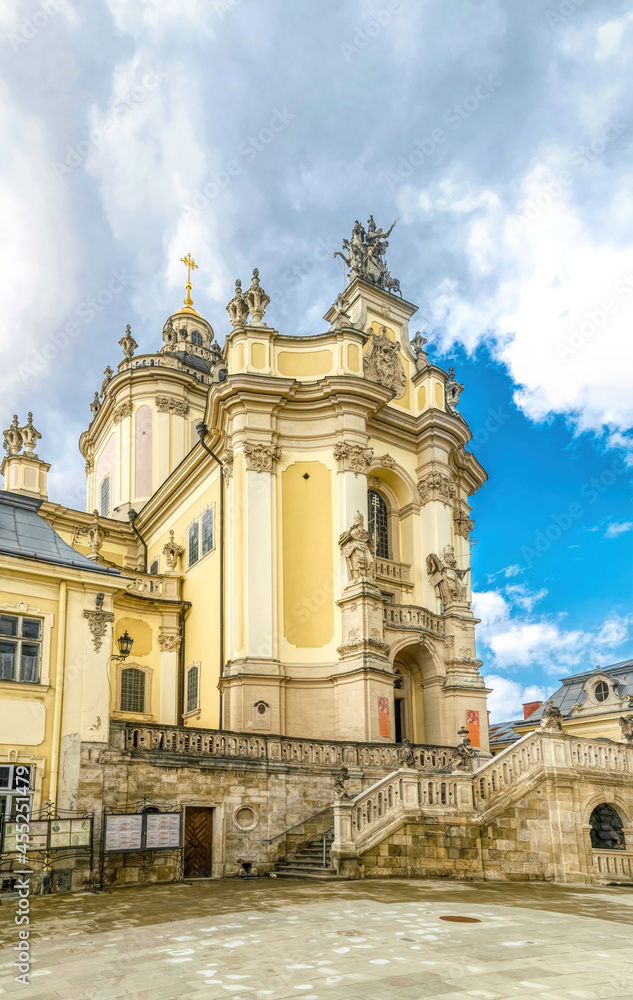 Cathedral of St. George in Lviv, Ukraine