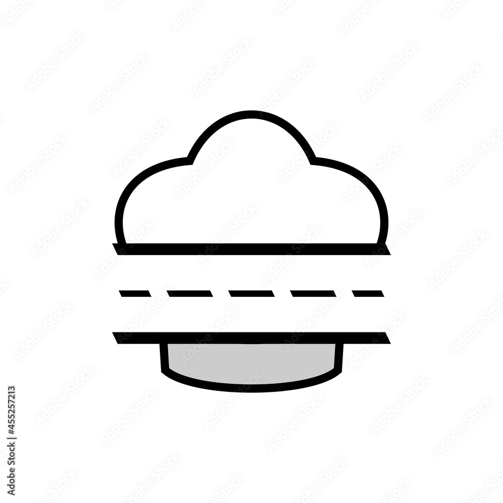 Illustration Vector Graphic of Chef On Road Logo. Perfect to use for Technology Company Illustration Vector Graphic of Chef On Road Logo. Perfect to use for Technology Company